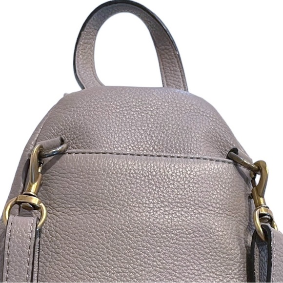 REBECCA MINKOFF mini Julian Pebbled leather Backpack - Picture 10 of 16